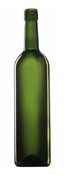 Fľaša na víno oliva závit 0,75 L 